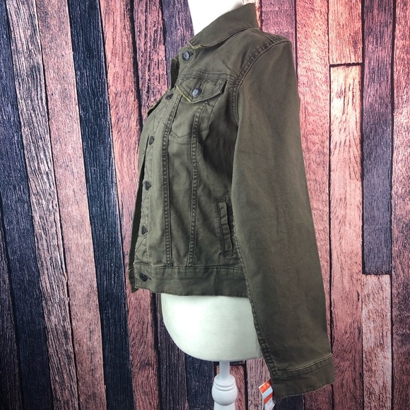 Cant And Jack Jacket Jean Cargo Cotton Blend NWT - Picture 3 of 8